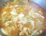 仕上げはお鍋で、たっぷりあんかけ野菜炒め作り方9写真