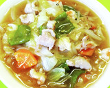 仕上げはお鍋で、たっぷりあんかけ野菜炒め作り方10写真
