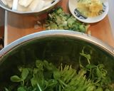 豆苗だいこん鶏団子の柚子胡椒煮作り方1写真