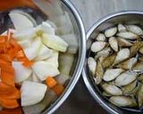 牛もつ煮込み！作り方1写真
