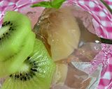つるんと白桃ゼリー♪作り方5写真