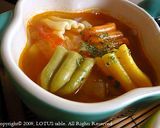 大豆とパスタのミネストローネ作り方7写真