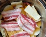 厚揚げと豚バラの糀甘酒煮作り方2写真