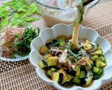 めんつゆで簡単★夏野菜たっぷりだし作り方3写真