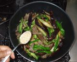 なす茗荷味噌炒め♪血流改善に簡単漢方薬膳作り方10写真