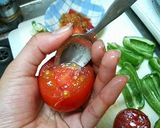 レンジで! 「ピーマンの肉詰め」風作り方2写真