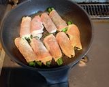 お弁当に！簡単；豚肉の大葉、いんげん巻き作り方6写真