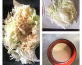 超ヘルシー♪お好み風キャベツ焼き♪作り方1写真