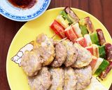 30分|韓国ごはんカルパス串焼き★辛さ0作り方9写真
