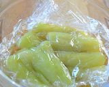 レンジで簡単 ! 翡翠なすの冷製♪作り方7写真