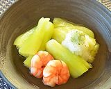 レンジで簡単 ! 翡翠なすの冷製♪作り方8写真