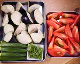 夏野菜の塩レモンのマリネサラダ作り方1写真