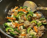 お肉しっとりゴーヤチャンプル作り方6写真