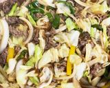 ♡牛肉と野菜のスタミナ炒め♡作り方4写真