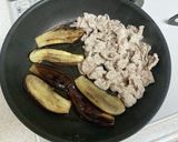＊茄子消費＊茄子と豚バラの辛味噌ポン酢＊作り方3写真
