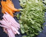 レンジで簡単！サラダ冷やし中華作り方3写真
