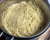 トマト缶で基本のおうちミートソースパスタ作り方8写真