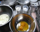 基本＊プレーンシフォンケーキ作り方1写真