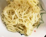 お一人様☆市販の冷やし中華で冷製パスタ風作り方4写真
