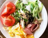 お一人様☆市販の冷やし中華で冷製パスタ風作り方6写真