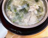 暑い日には豚もやし温玉乗せ冷やしクッパ！作り方3写真