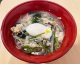 暑い日には豚もやし温玉乗せ冷やしクッパ！作り方4写真
