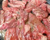 BBQで余った牛肉で♪ポン酢焼き作り方3写真