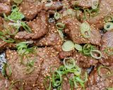 BBQで余った牛肉で♪ポン酢焼き作り方5写真