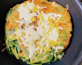 空芯菜のキムチーズ焼き作り方6写真