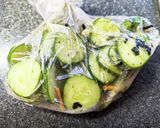 10分で！お茶漬けの素で梅きゅうり浅漬け作り方3写真