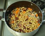 ミックスビーンズスープカレー水煮缶で時短作り方3写真