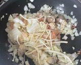 シーフード醤油バターパスタ作り方4写真