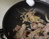豚こまとオイスターソースでガッツリ丼作り方3写真