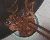 豚こまとオイスターソースでガッツリ丼作り方4写真