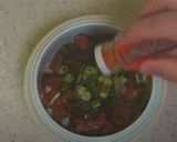 豚こまとオイスターソースでガッツリ丼作り方5写真