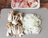 ☆簡単☆きのこと玉ねぎの和風ソースチキン作り方1写真