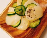 簡単！帆立ときゅうりのカルパッチョ作り方6写真