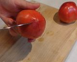 トマトの旨味最高！シンプルトマトペペロン作り方1写真