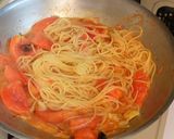 トマトの旨味最高！シンプルトマトペペロン作り方8写真