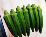 おくらマヨおかか作り方1写真