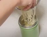 オリーブオイルでおろしそうめん作り方4写真
