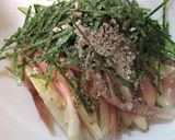 みょうがのこんぶ茶和え作り方3写真