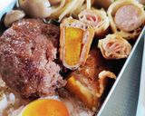 お弁当にかぼちゃのおかず作り方5写真