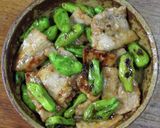 ししとうと豚ばら肉のオイスターソース炒め作り方7写真