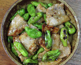 ししとうと豚ばら肉のオイスターソース炒め作り方7写真