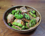 ししとうと豚ばら肉のオイスターソース炒め作り方8写真