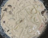 味付け１つ！たらこ豆乳味噌クリームうどん作り方8写真