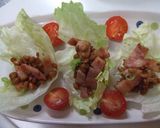 レタスでまき巻き納豆☆作り方5写真