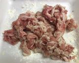 豚こまとトマトだけ！豚トマ炒め♡作り方1写真