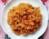 スパイシーケチャップライス♪作り方1写真